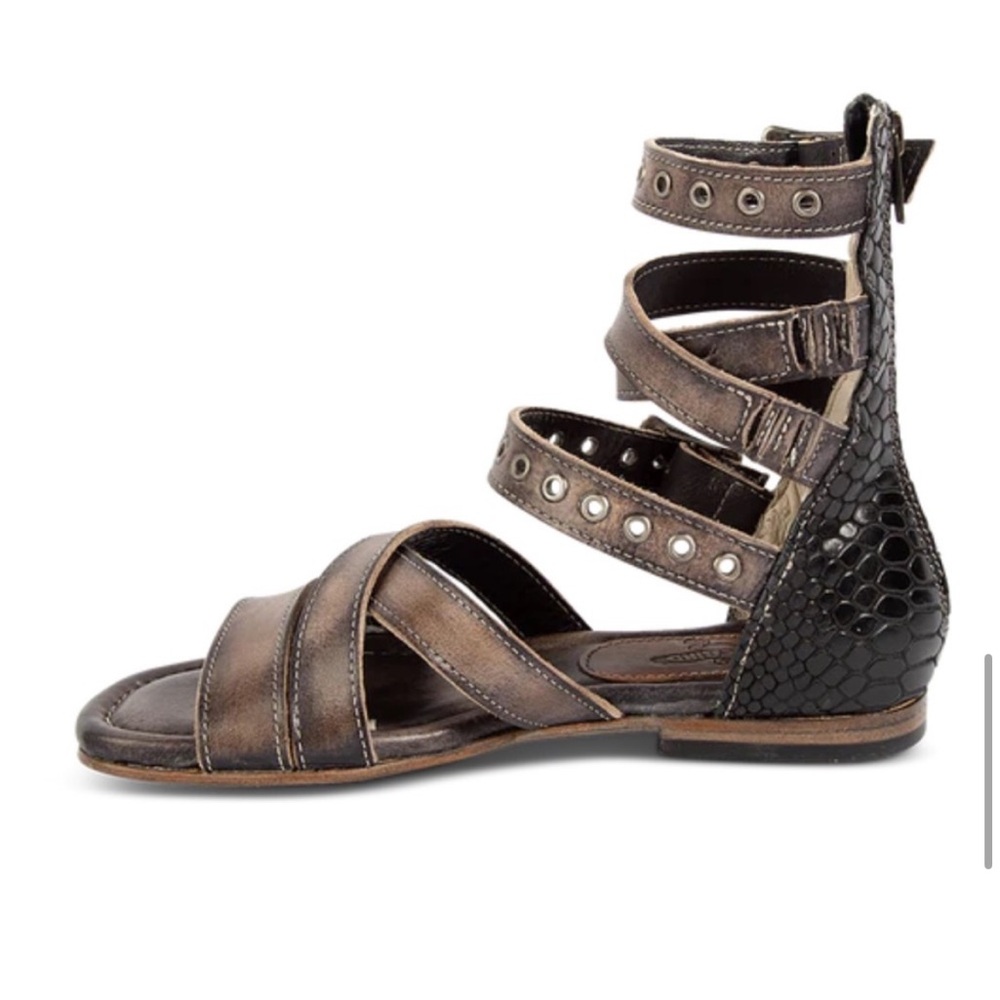 Freebird Sydney Black Sandal NWOT